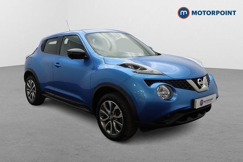 Used Nissan Juke Tekna 113 HP (83 kW) 2018 Blue SUV