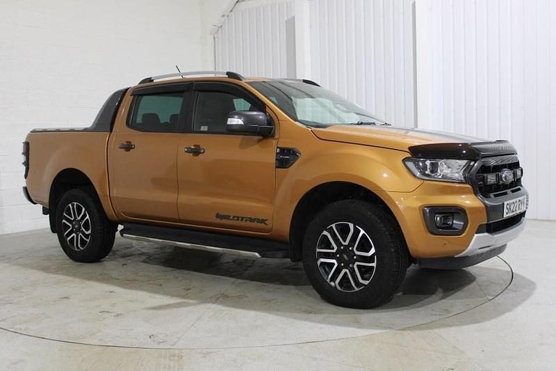 Orange Used 2022 Ford Ranger Wildtrack Pickup | £22,495 (Super price) - Image 1/4