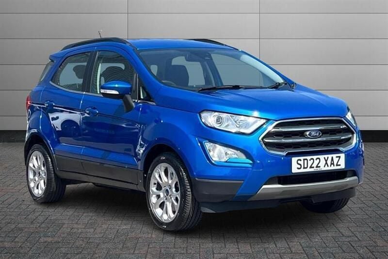 Desert island blue Used 2022 Ford Ecosport Titanium SUV | £13,995 (Fair price) - Image 1/2