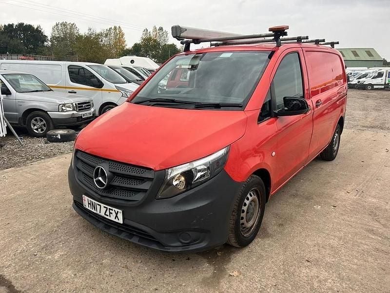 Red Used 2017 Mercedes Vito MPV | £5,795 (Good price) - Image 1/4