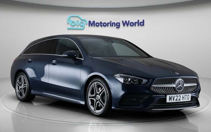 Blue Used 2022 Mercedes CLA200 Shooting Brake AMG line Estate | £21,200 (Fair price) - Image 1/4