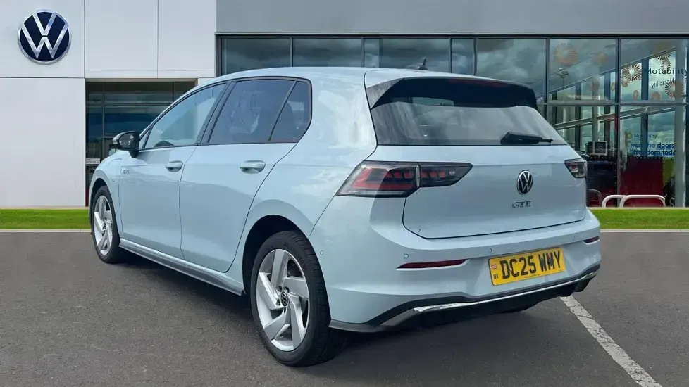 Used VW Golf VIII GTE 272 HP (200 kW) 2025 Crystal ice blue