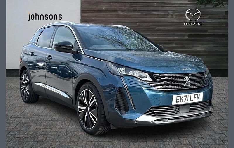 Used Peugeot 3008 Premium 221 HP (162 kW) 2021 Blue SUV