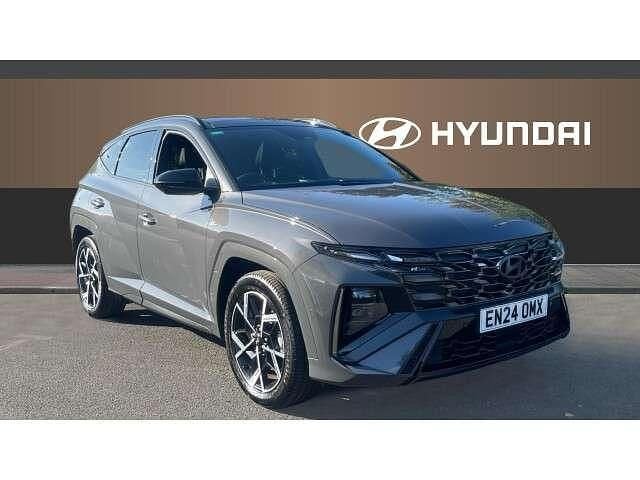 Grey Used 2024 Hyundai Tucson N Line SUV | £26,931 (Fair price) - Image 1/4