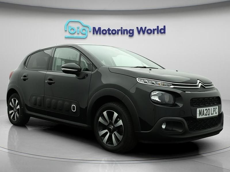 Black Used 2020 Citroën C3 Flair Hatchback | £9,100 (Good price) - Image 1/4