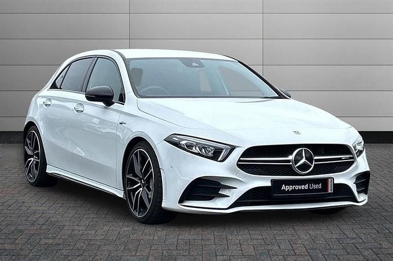 Used Mercedes A35 AMG Premium 306 HP (225 kW) 2023 White Hatchback