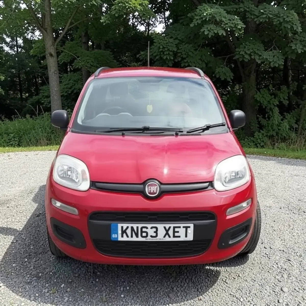 Used Fiat Panda Easy 69 HP (50 kW) 2013 Red Hatchback