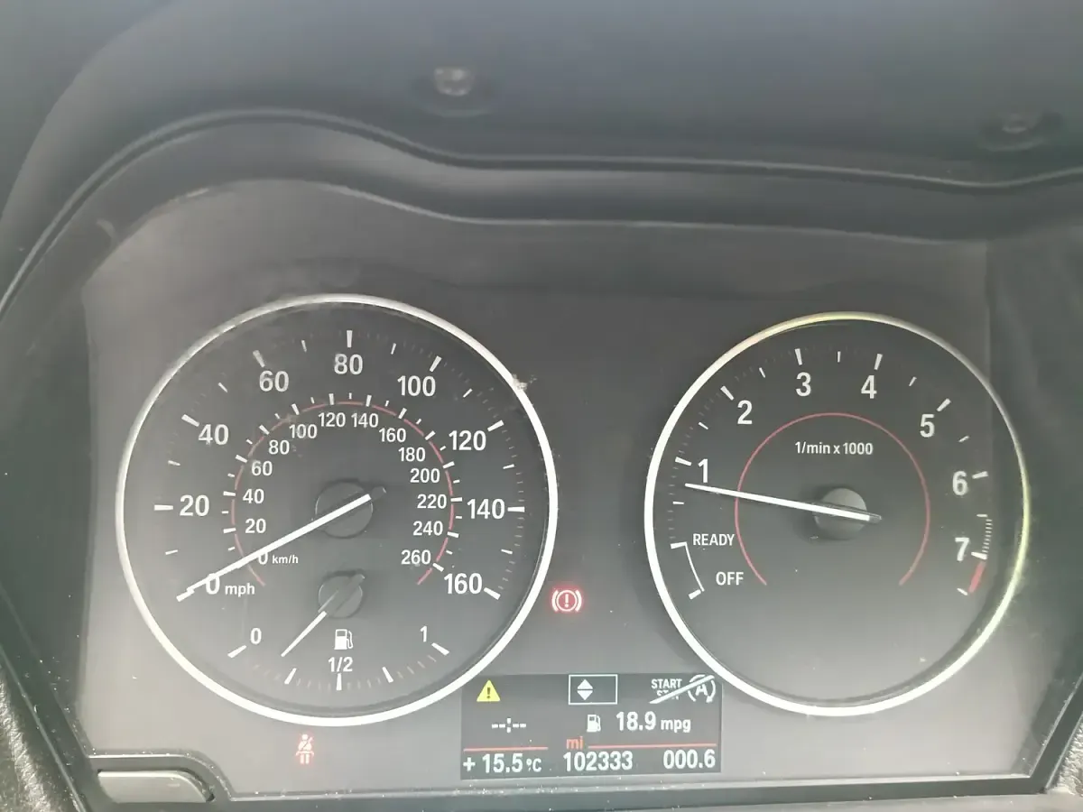 Used BMW 116 Sport Line 2014 Black Hatchback