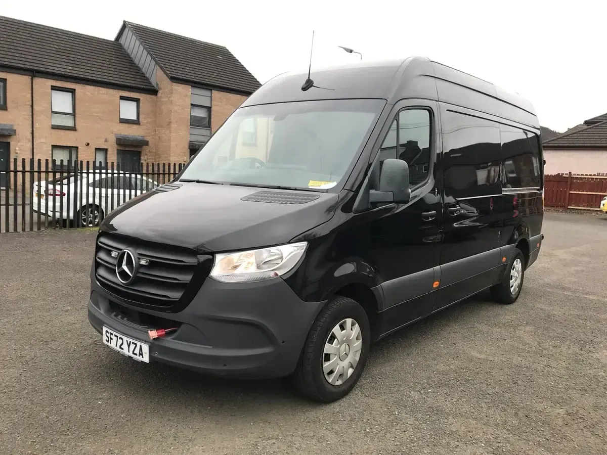 Used Mercedes Sprinter Premium 148 HP (108 kW) 2022 Black Van