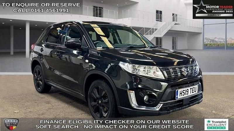 Black Used 2019 Suzuki Vitara SZ-T SUV | £11,970 (Fair price) - Image 1/4