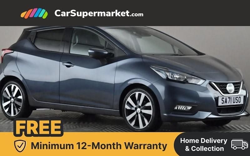 Grey Used 2021 Nissan Micra Tekna Hatchback | £12,697 (Fair price) - Image 1/4