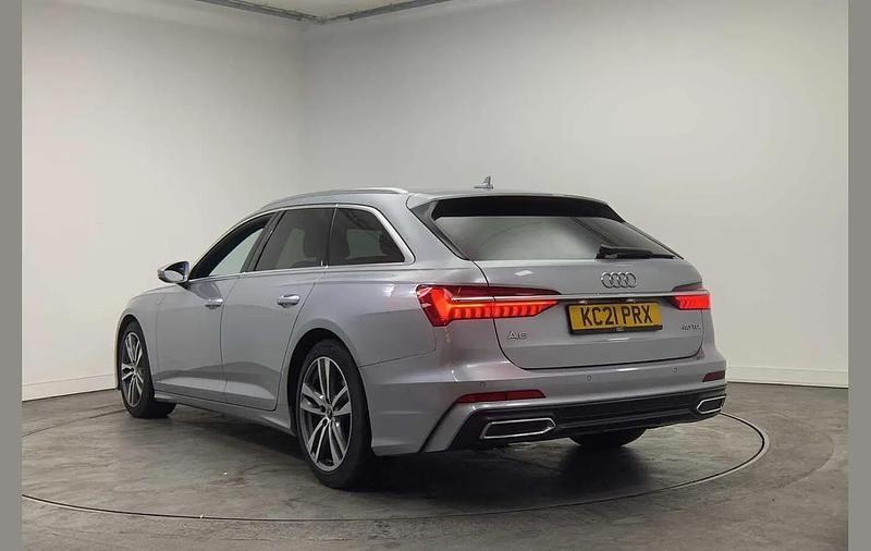 Used Audi A6 S-Line 200 HP (147 kW) 2021 Silver Estate