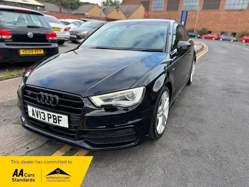 Used Audi A3 S-Line 2013 Black