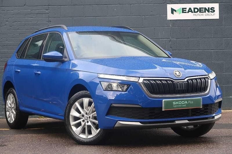 Energy blue Used 2022 Skoda 110 R SE Estate | £13,795 (Good price) - Image 1/4
