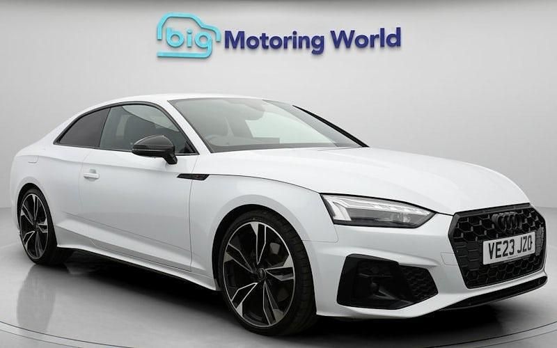Used 2023 Audi A5 Black Edition Coupe | £25,600 (Good price) - Image 1/4