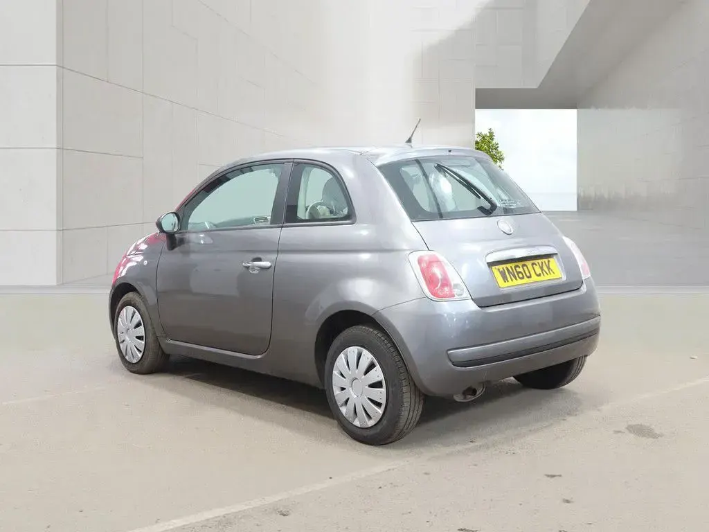 Used Fiat 500 Pop 69 HP (50 kW) 2010 Grey Hatchback