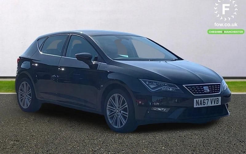 Used Seat Leon XCELLENCE 150 HP (110 kW) 2016 Black Hatchback