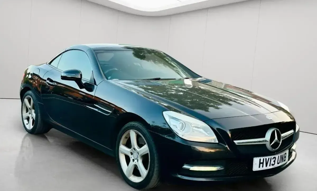 Used Mercedes SLK250 204 HP (150 kW) 2013 Black Cabriolet