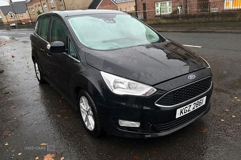 Black Used 2018 Ford Grand C-Max Zetec MPV | £6,950 (Good price) - Image 1/1