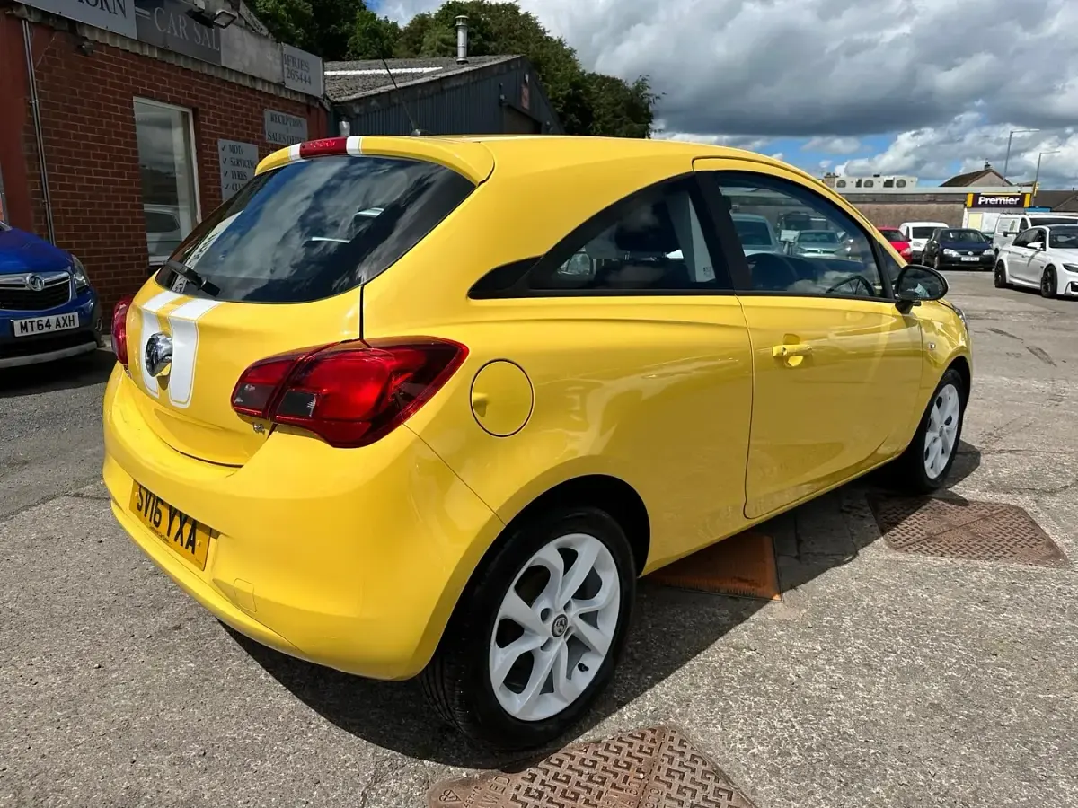 Used Vauxhall Corsa 2016 Yellow Hatchback