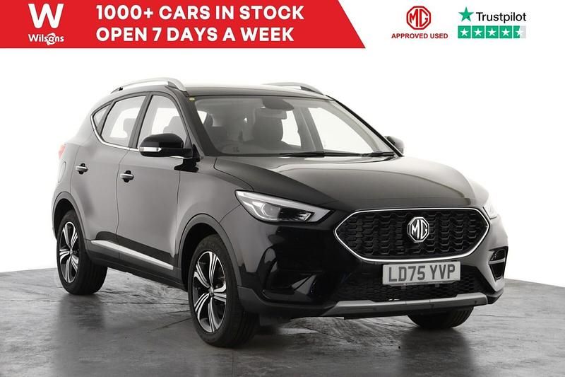 New MG ZS Excite 2025 Black SUV