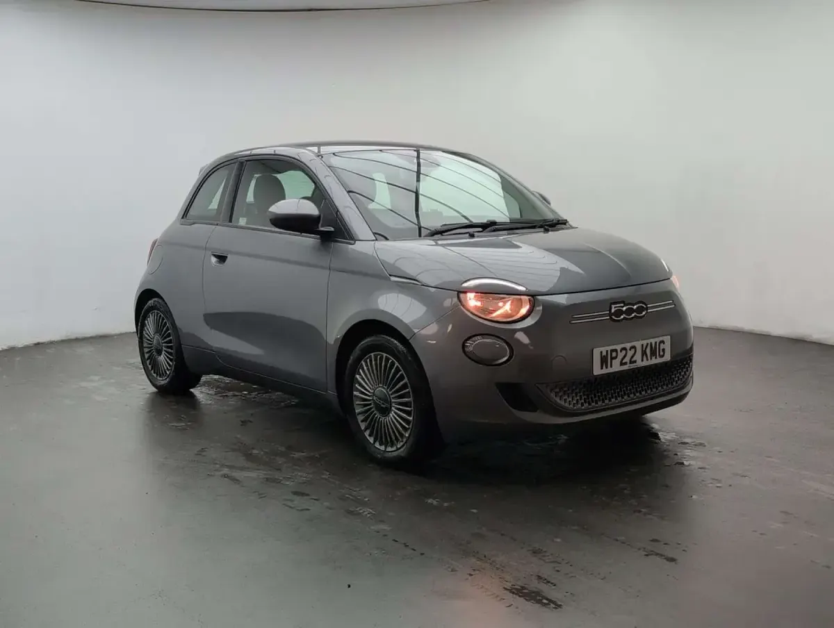 Used Fiat 500e Icon 86 kW (118 HP) 2022 Grey Hatchback