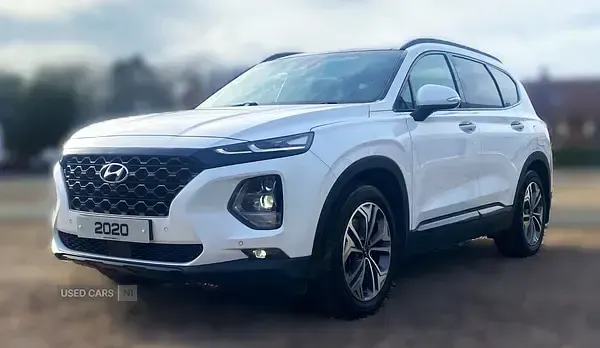 Used Hyundai Santa Fe Premium SE 200 HP (147 kW) 2020 White SUV