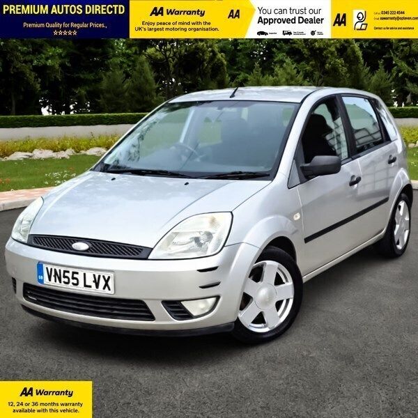 Silver Used 2005 Ford Fiesta Zetec Hatchback | £1,380 (Good price) - Image 1/4