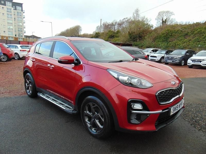 Used Kia Sportage 177 HP (130 kW) 2019 Red SUV