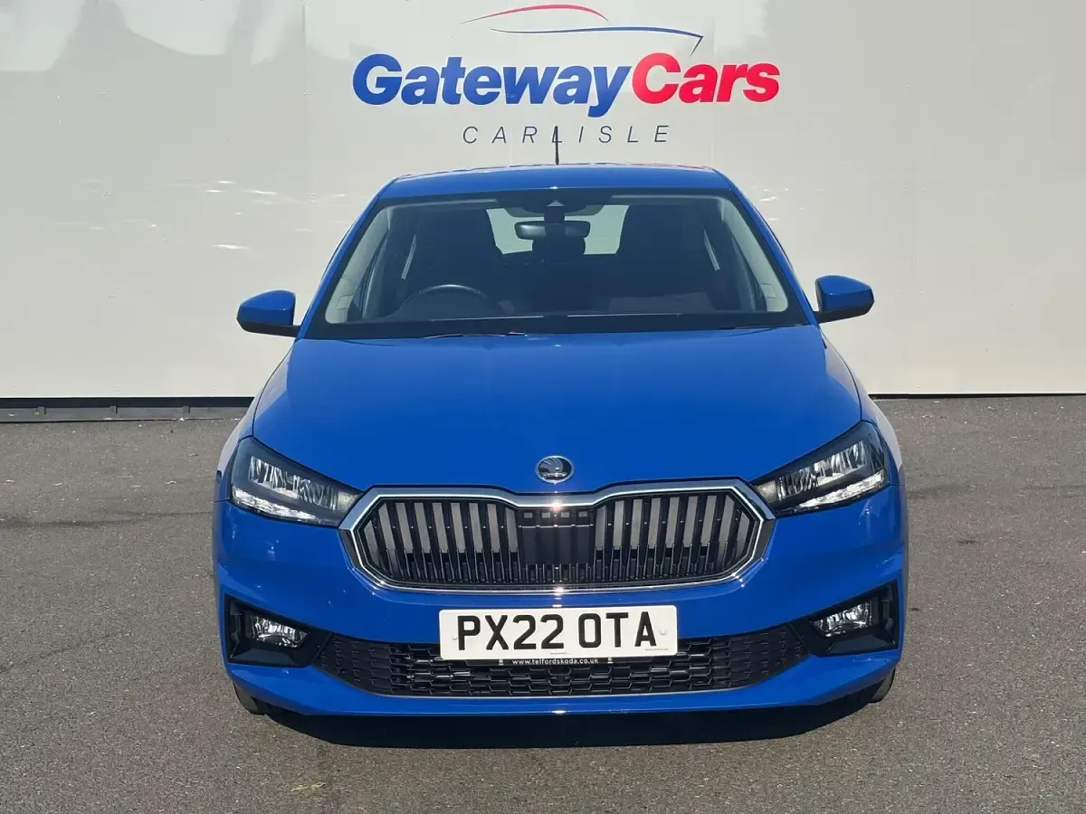 Used Skoda Fabia Comfort 2022 Blue Hatchback