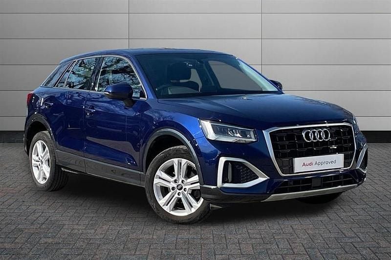 Used Audi Q2 Sport 150 HP (110 kW) 2023 Navarra blue SUV