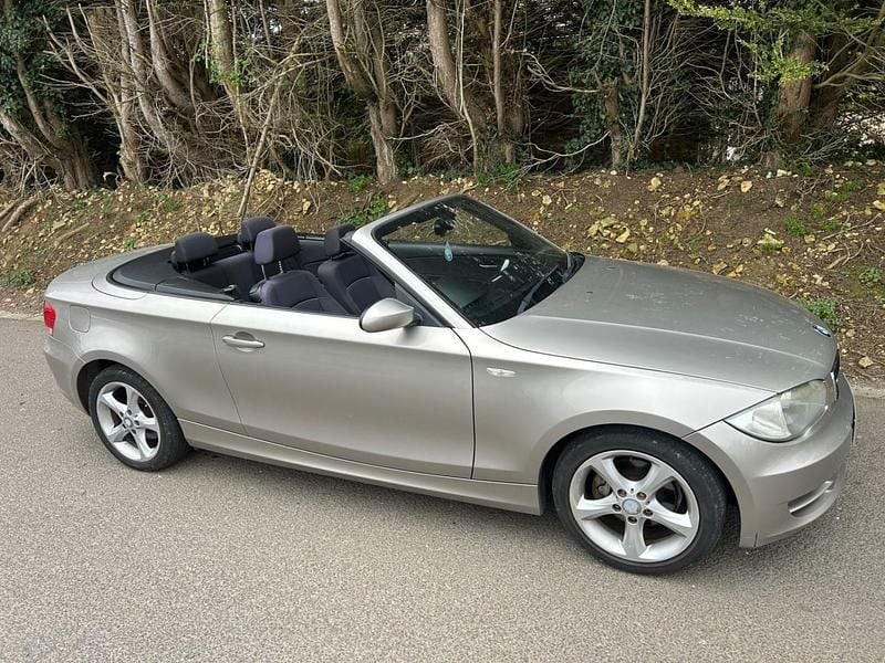 Used BMW 118 Cabriolet 2008 Silver Cabriolet