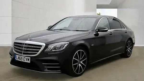 Used Mercedes S350 AMG line 2019 Black Sedan