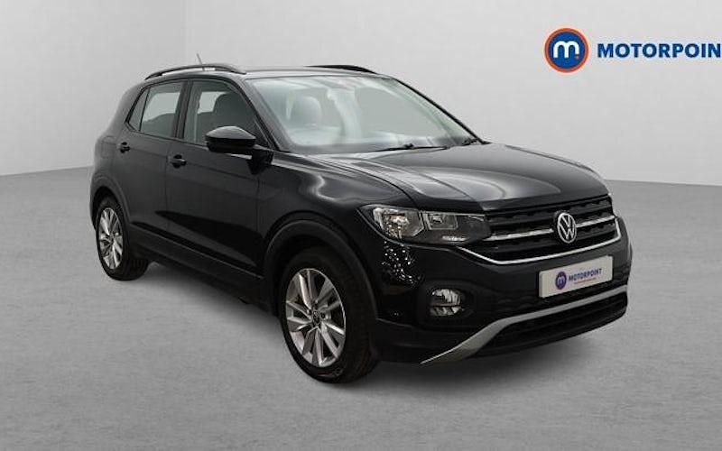 Used VW T-Cross SE 95 HP (69 kW) 2022 Black SUV