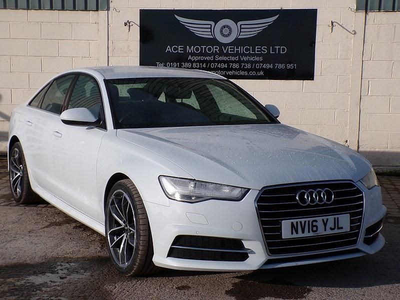 White Used 2016 Audi A6 S-Line Estate | £7,999 (Super price) - Image 1/4