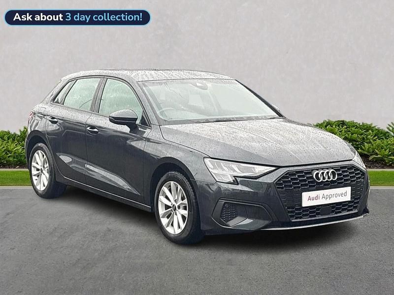 Grey Used 2022 Audi A3 Advanced | £16,353 - Image 1/4
