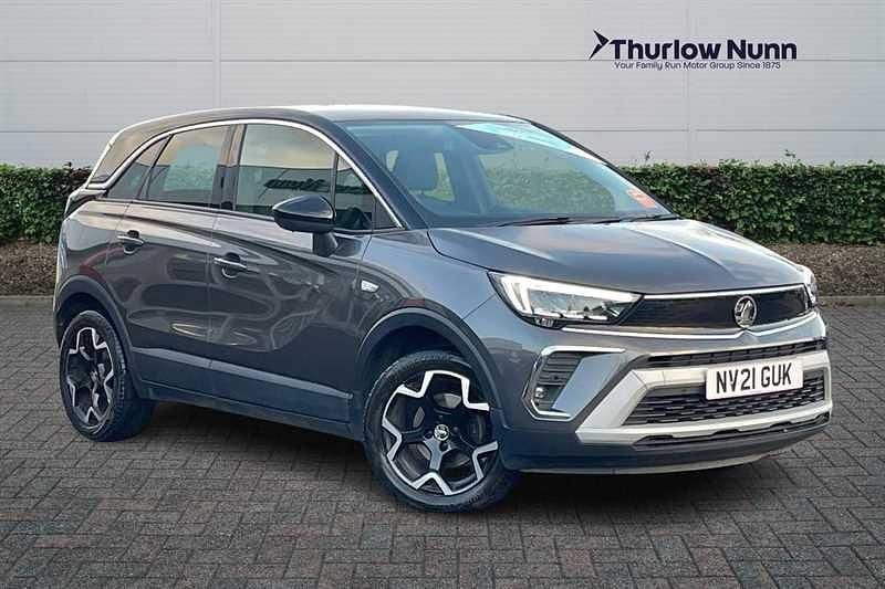 Grey Used 2021 Vauxhall Crossland Elite SUV | £11,799 (Fair price) - Image 1/4
