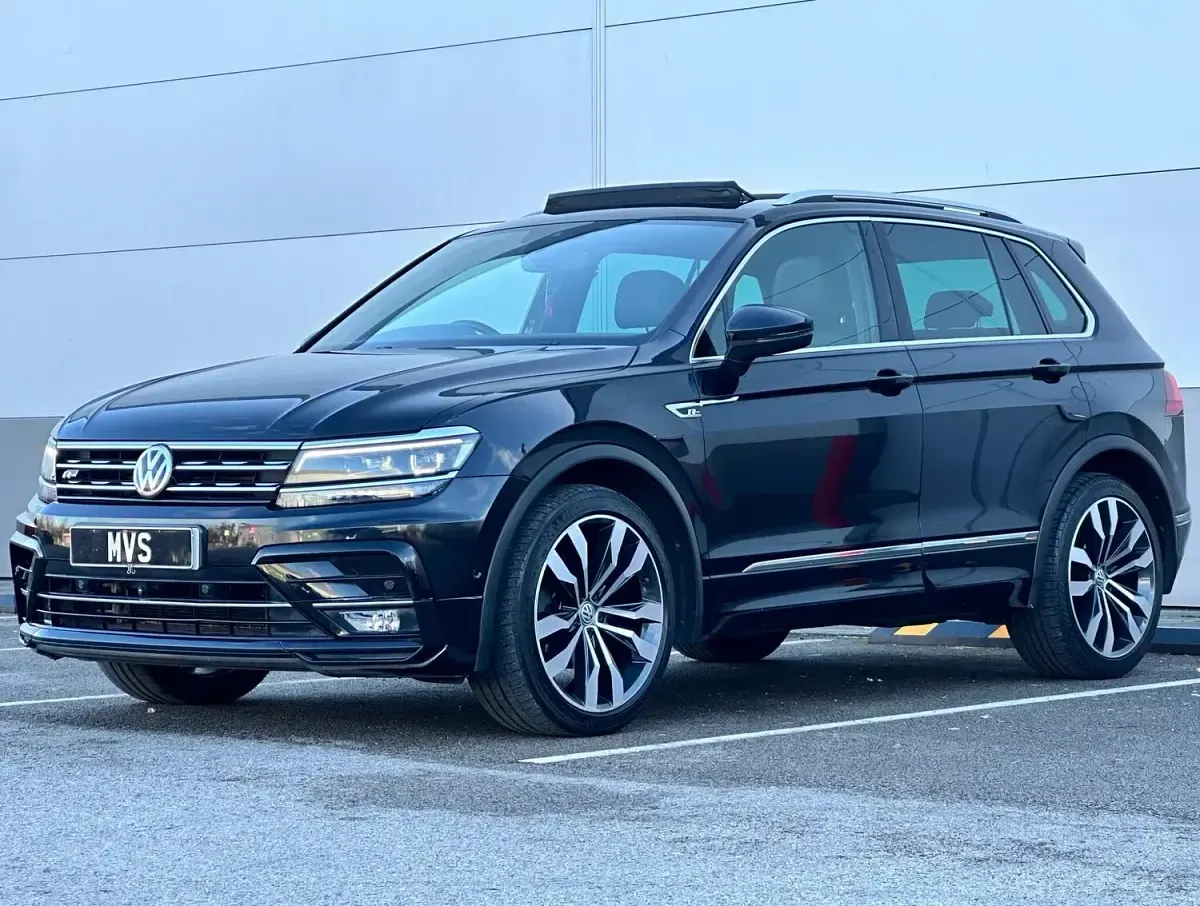 Used VW Tiguan R-line 150 HP (110 kW) 2019 Black SUV