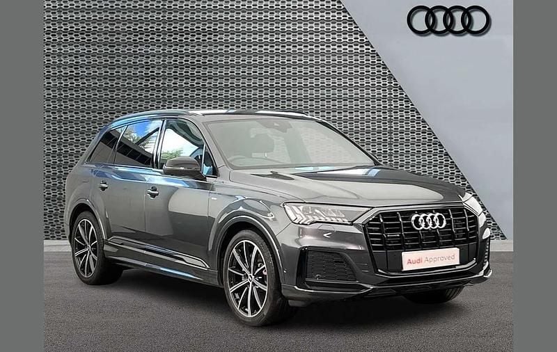 Begagnad Audi Q7 Black Edition 281 HK (206 kW) 2021 Grå SUV