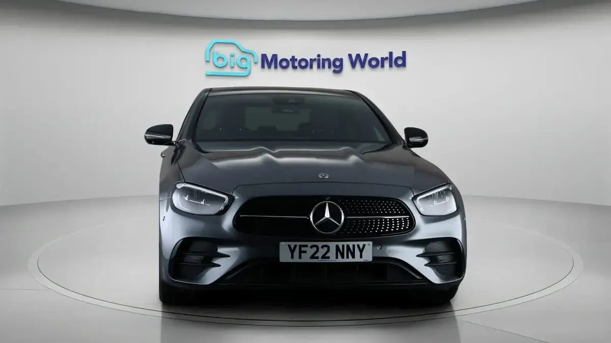 Used Mercedes E220 AMG line 2022 Grey Sedan
