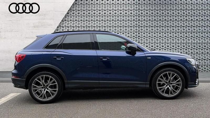 Used Audi Q3 Black Edition 150 HP (110 kW) 2025 Blue SUV