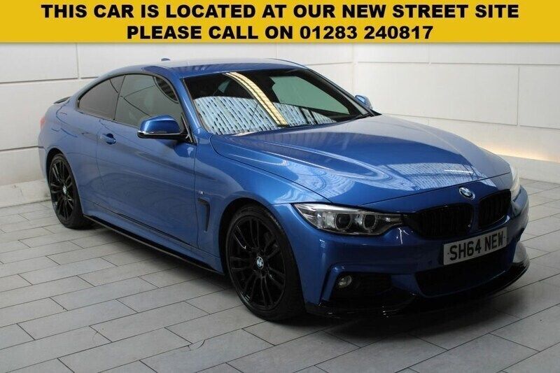 Blue Used 2015 BMW 420 M Sport Coupe | £10,500 (Fair price) - Image 1/3