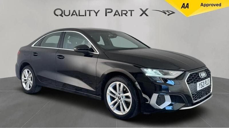 Black Used 2021 Audi A3 Sport Sedan | £18,000 (Good price) - Image 1/4