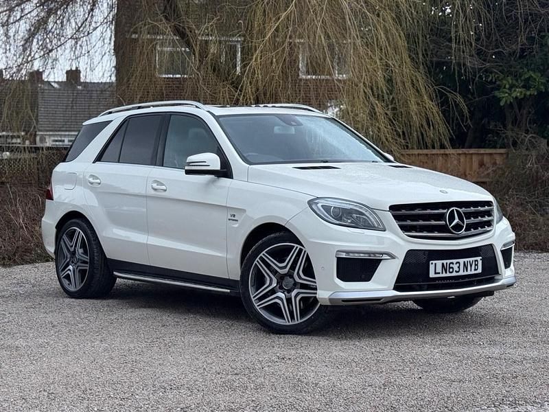 Used Mercedes ML63 AMG AMG 2013 White SUV