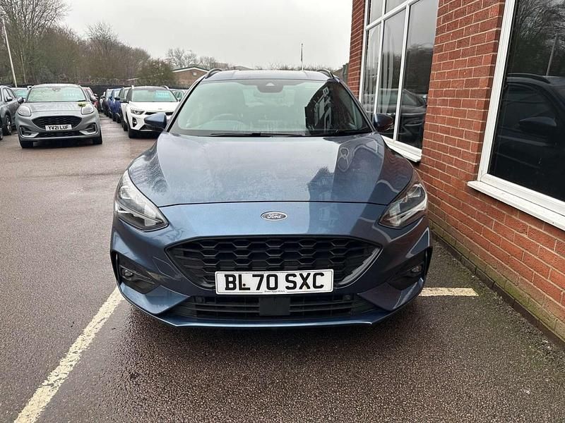 Used Ford Focus ST-Line X 120 HP (88 kW) 2020 Blue Estate