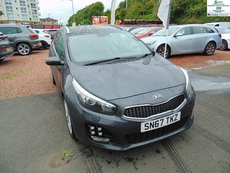 Used Kia Ceed GT-Line S 134 HP (98 kW) 2017 Silver Hatchback