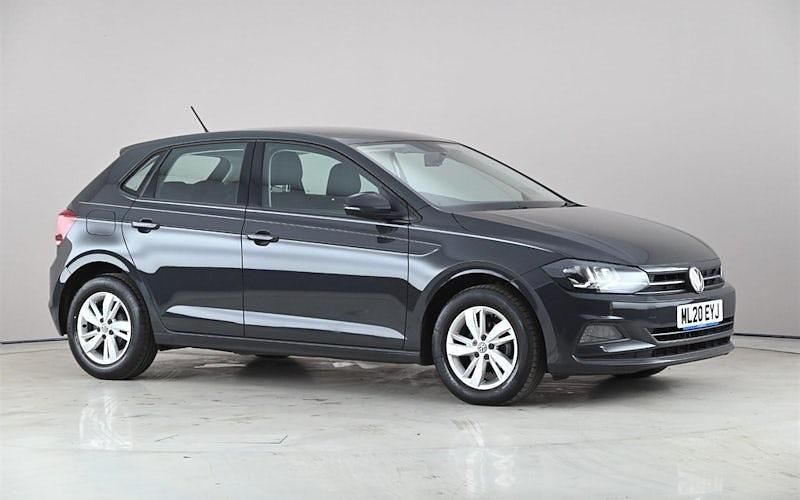 Usado VW Polo SE 95 HP (69 kW) 2020 Cinzento Citadino