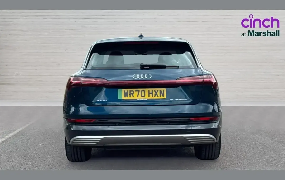 Used Audi e-tron Advanced 230 kW (313 HP) 2020 Blue SUV