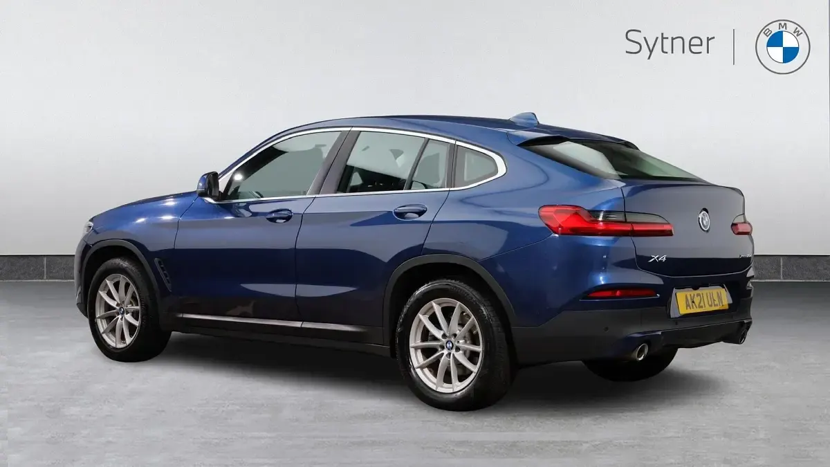 Usado BMW X4 Sport Line 187 CV (137 kW) 2021 Azul SUV