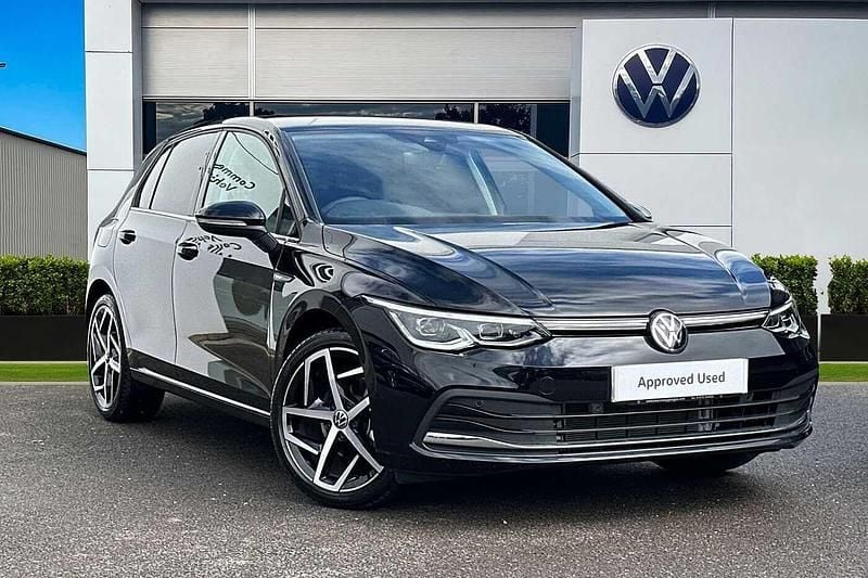 Black Used 2023 VW Golf VIII Style Hatchback | £20,399 (Fair price) - Image 1/4